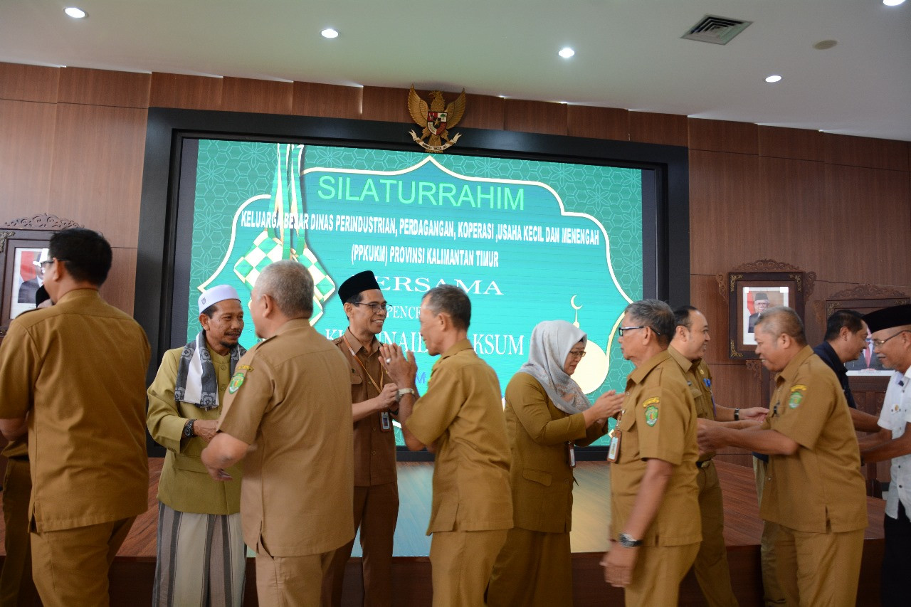 Halal Bi Halal Keluarga Besar DPPKUKM Prov. Kaltim