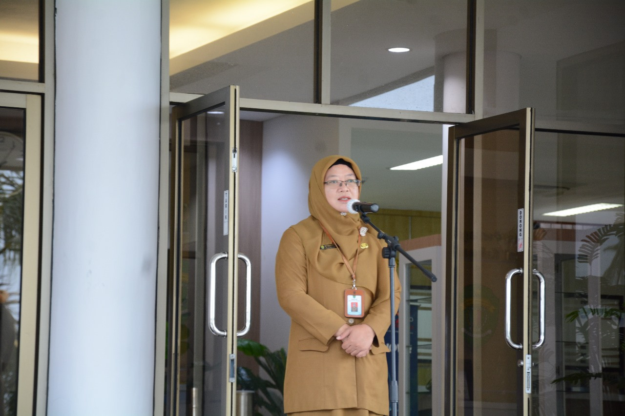 Apel Pagi di Lingkungan Dinas Perindagkop UKM Kaltim