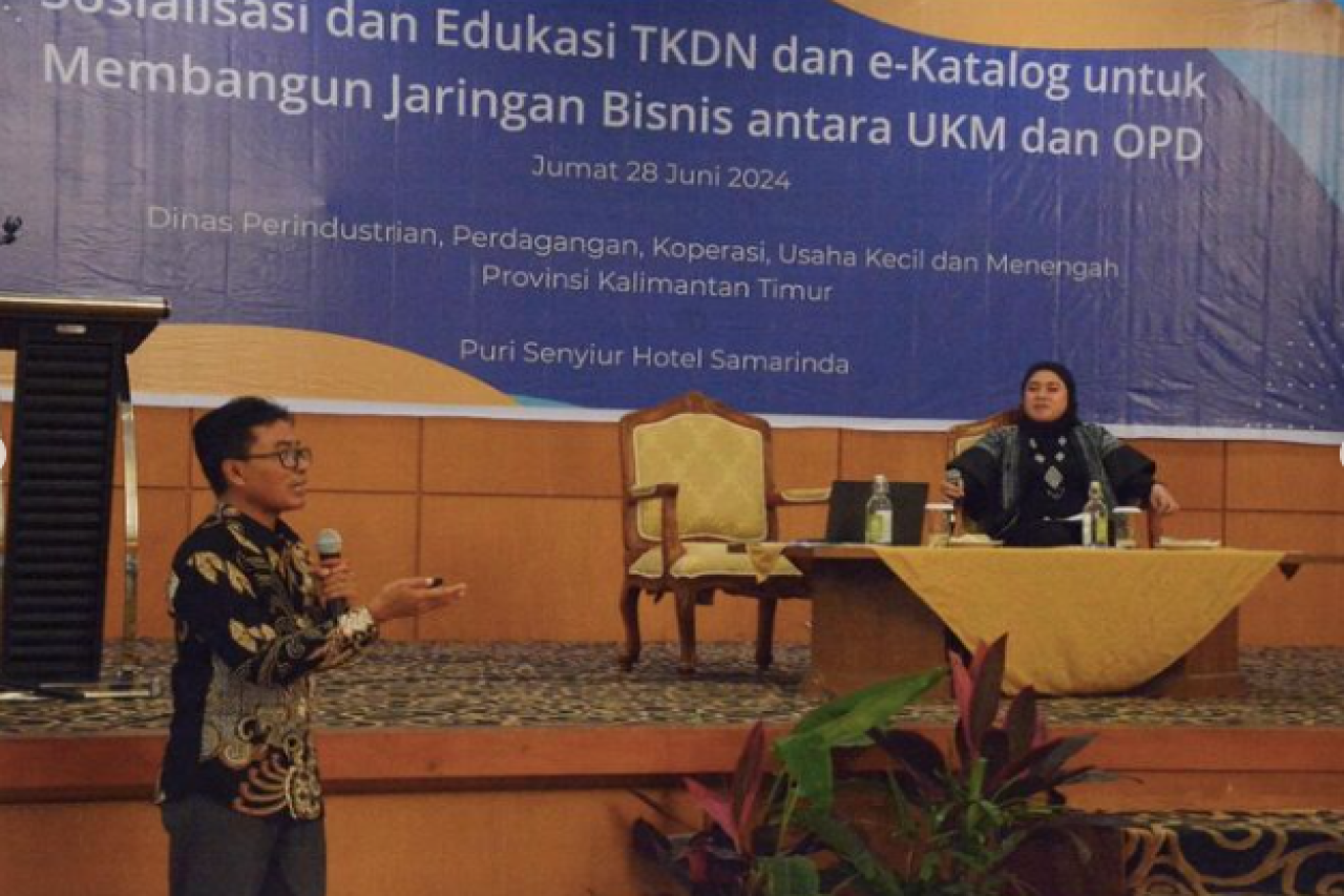 Sosialisasi dan Edukasi TKDN dan E-Katalog Dorong Jejaring Bisnis UKM dan OPD di Kaltim