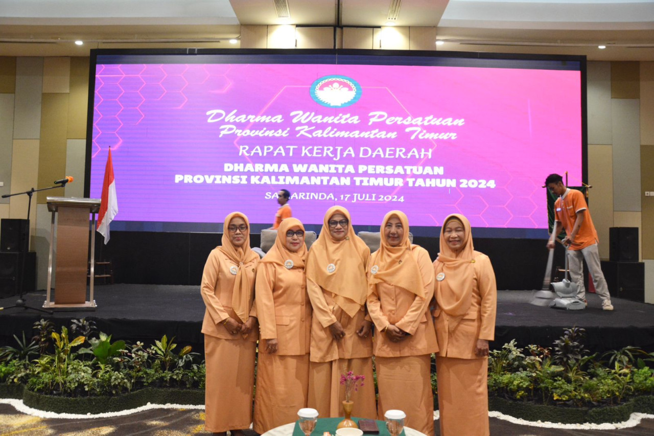 Rapat Kerja Daerah Dharma Wanita Persatuan Provinsi Kalimantan Timur