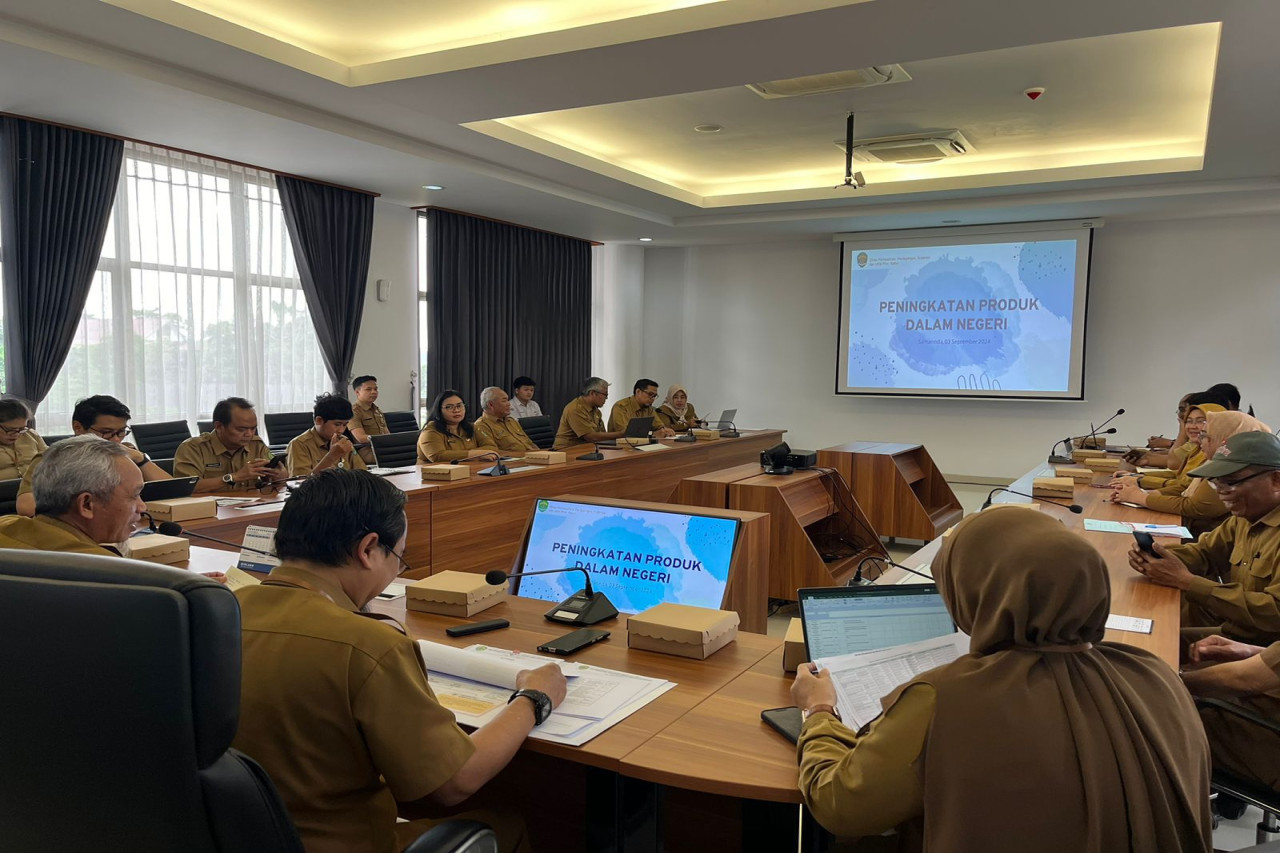 Rapat Tim P3DN Provinsi Kalimantan Timur Fokus pada Pemberdayaan Industri dan Pengadaan Barang/Jasa Pemerintah