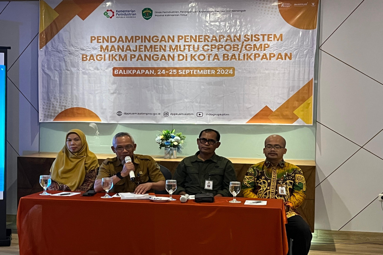 Pendampingan Penerapan Sistem Manajemen Mutu CPPOB/GMP