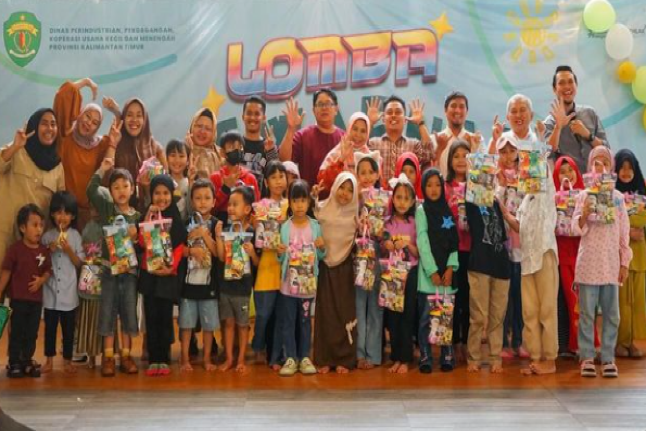 Lomba Mewarnai Meriahkan Hari Koperasi dan Hari UMKM Nasional 2024