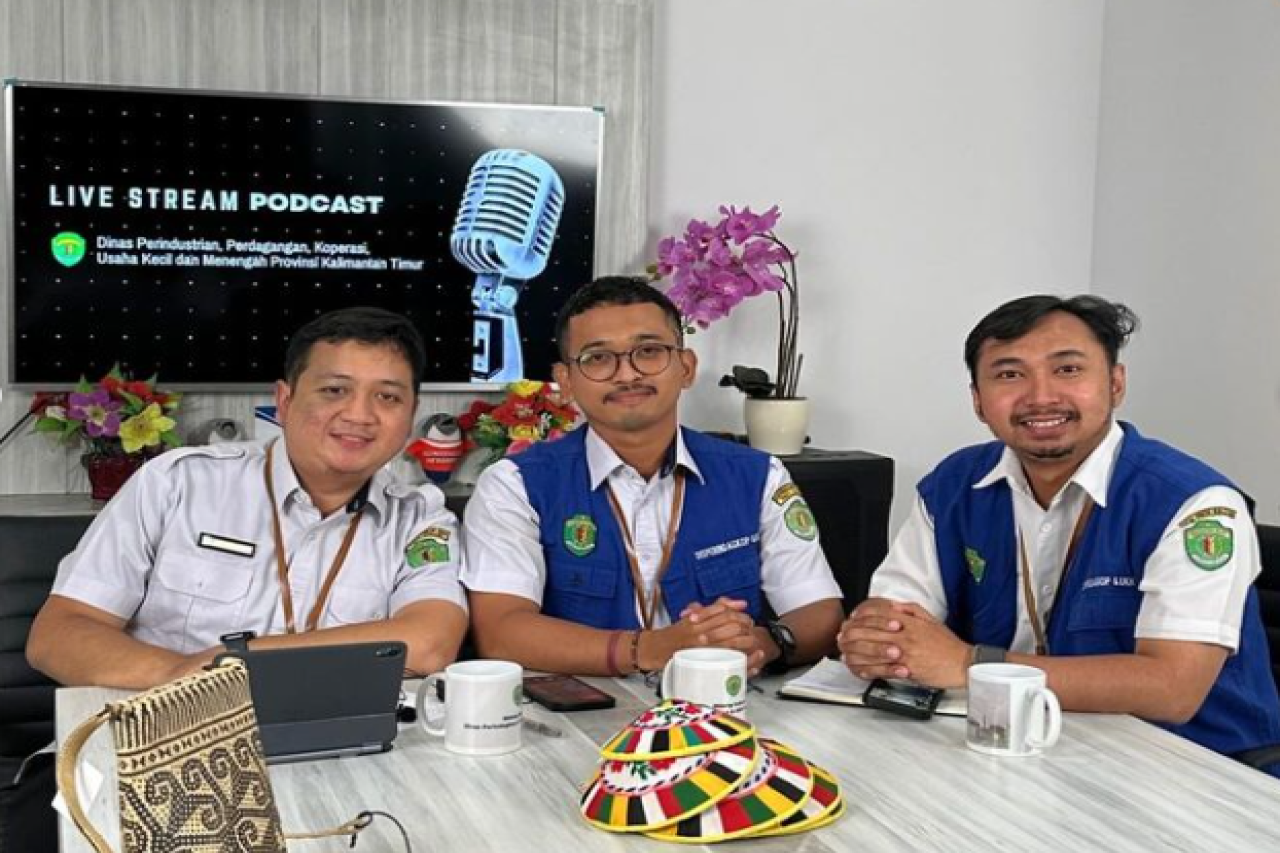 Indagkop Podcast Episode 2, “Kupas Tuntas TKDN dan SIINAS”, IKM Kaltim Punya Potensi Besar dan Berdaya Bersaing