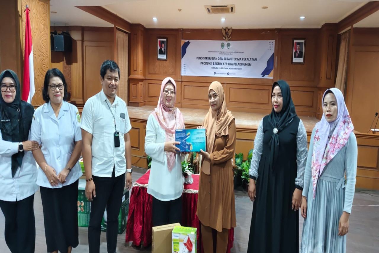 Pemprov Kaltim Salurkan Bantuan Peralatan untuk 30 UMKM di Penajam Paser Utara