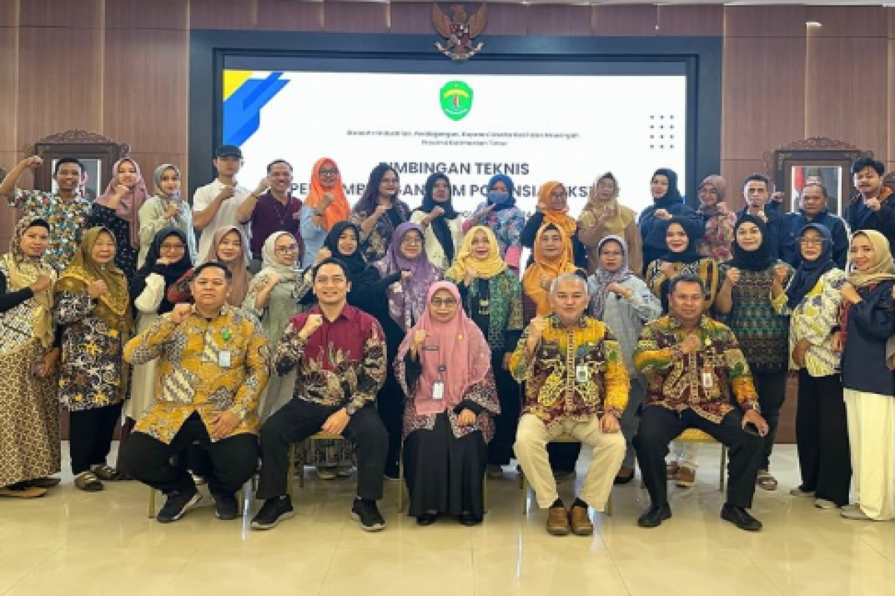 Gelar Bimtek Pengembangan UKM Potensial Ekspor, Dinas PPKUKM Prov. Kaltim Dorong UKM Tembus Pasar Internasional