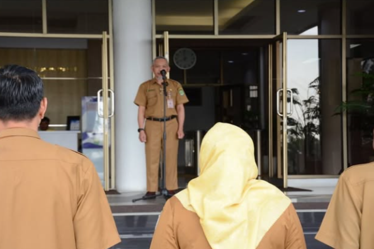 Semangat Baru di Tahun 2025, DPPKUKM Prov. Kaltim Gelar Apel Perdana