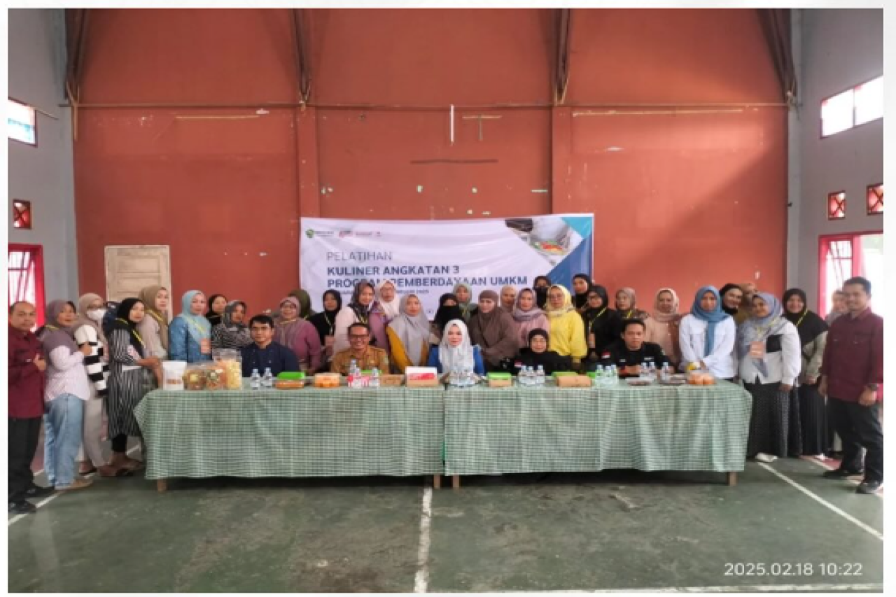 DPPKUKM Kaltim Selenggarakan Pelatihan Kuliner bagi Pelaku UMKM di Muara Jawa