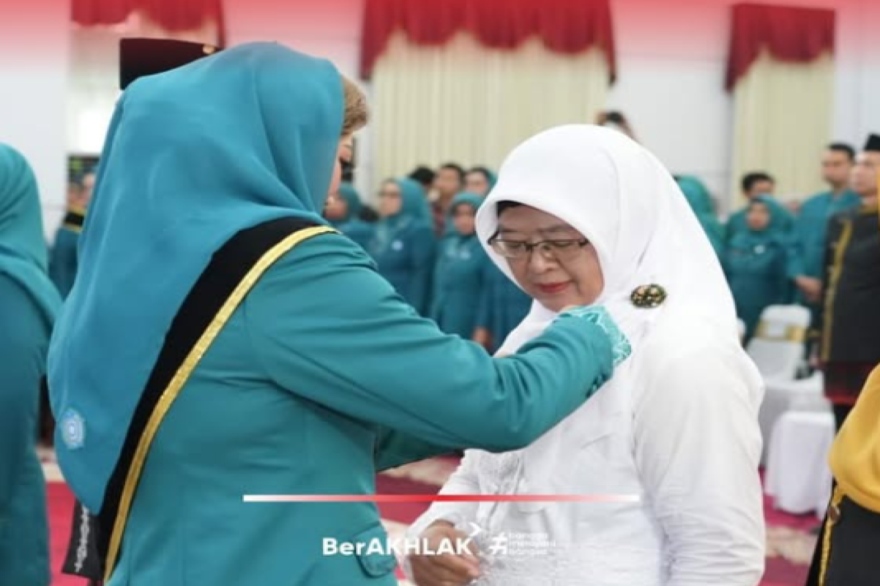 Resmi Dilantik! Pengurus TP PKK, Dekranasda, TP Posyandu, dan Bunda PAUD se-Kaltim Siap Beraksi
