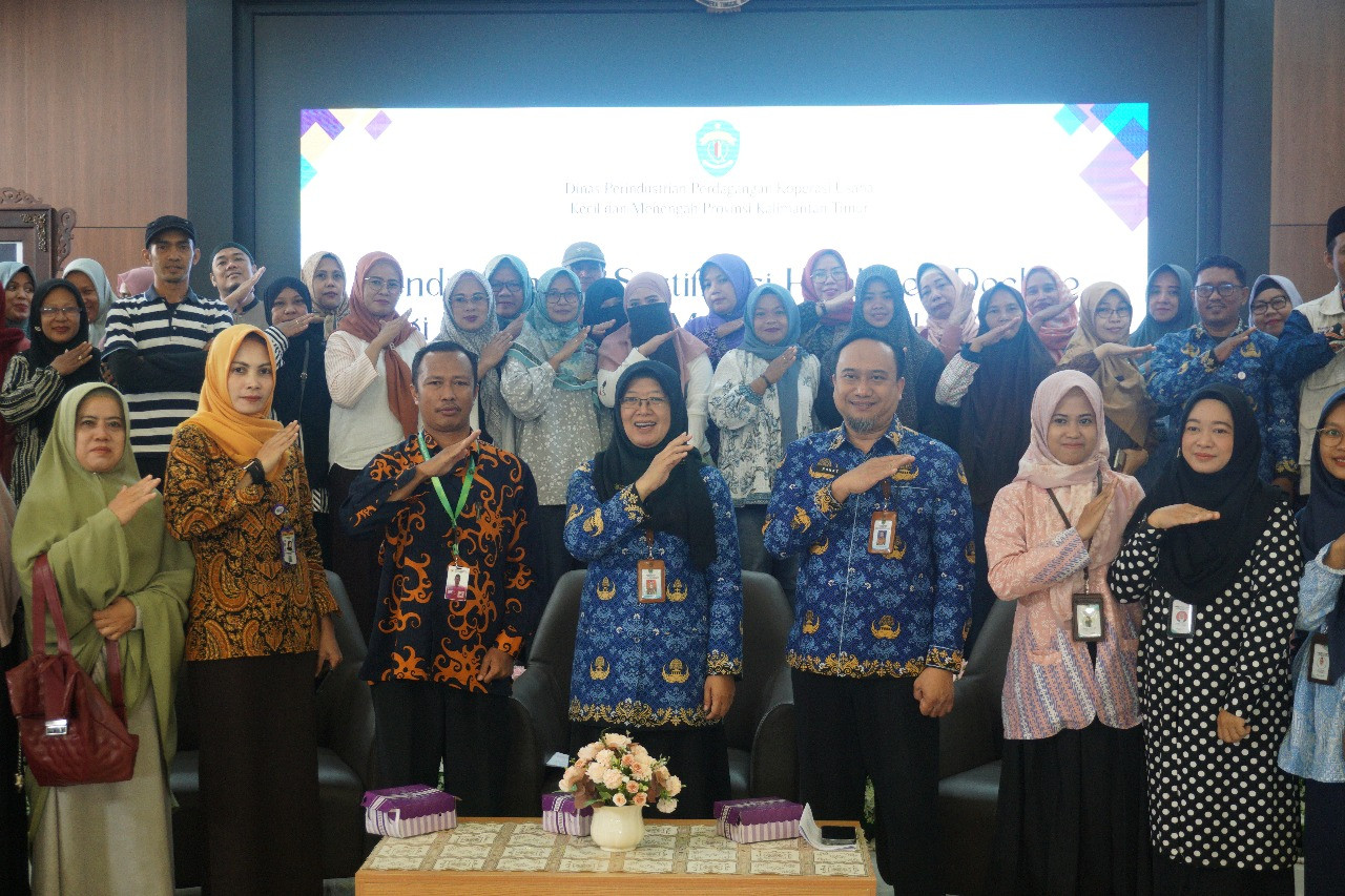 Dorong Daya Saing UMK, DPPKUKM Kaltim Gelar Pendampingan Sertifikasi Halal di Kota Samarinda