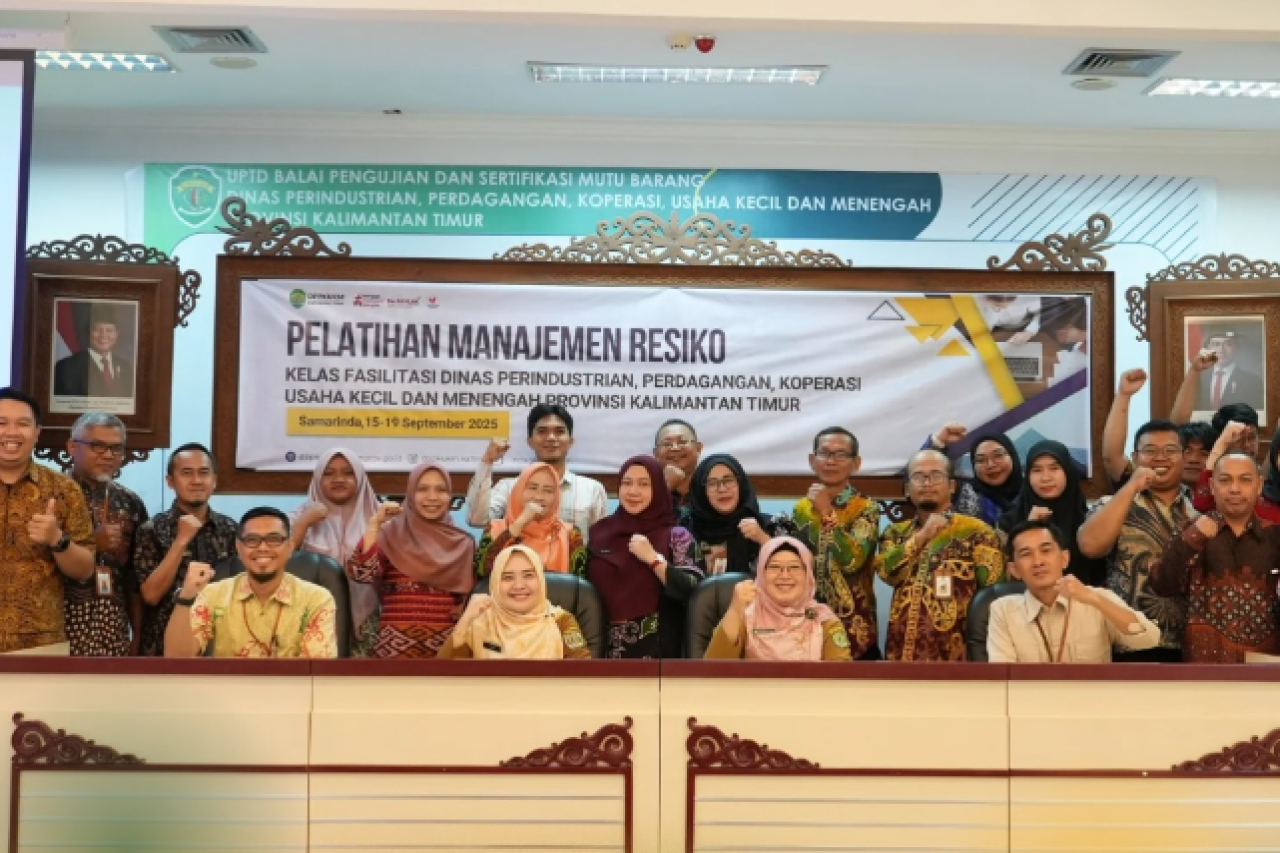 BPSDM Kaltim Fasilitasi Pelatihan Manajemen Risiko bagi DPPKUKM Kaltim