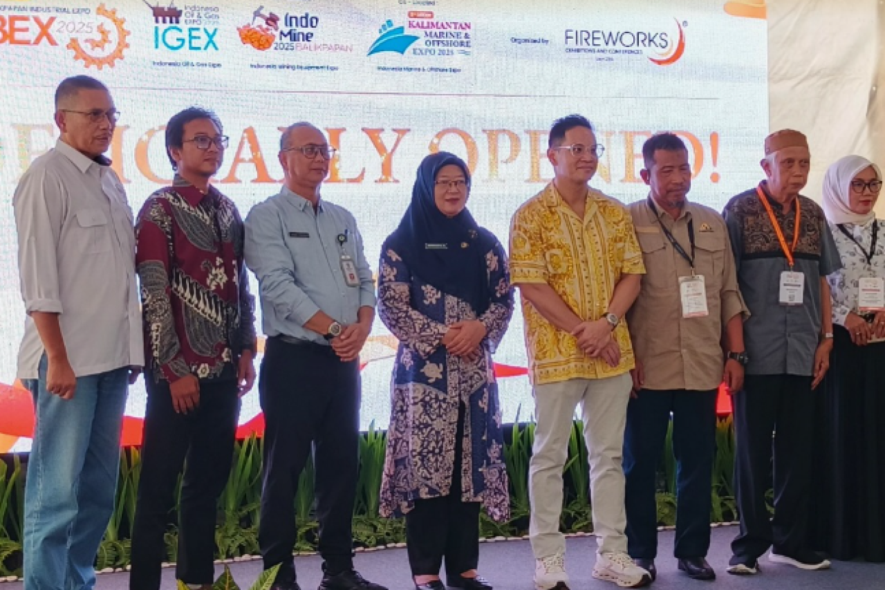 Kepala DPPKUKM Kaltim Wakili Gubernur Hadiri Opening Ceremony Balikpapan Industrial Expo (BEX) 2025