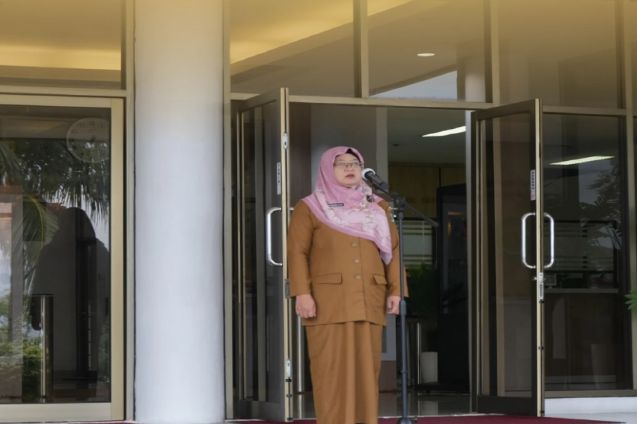 DPPKUKM Kaltim Gelar Apel Pagi Perdana Tahun 2026