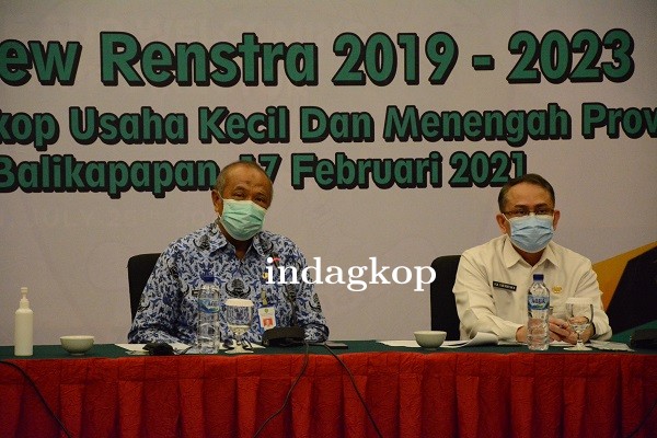 Review Renstra 2019 - 2023 Disperindagkop Prov. Kaltim