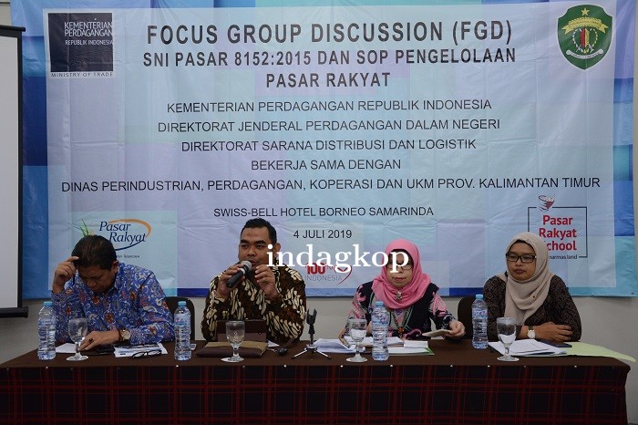 Focus Group Discussion SNI Pasar 8152:2015 dan SOP Pengelolaan Pasar Rakyat