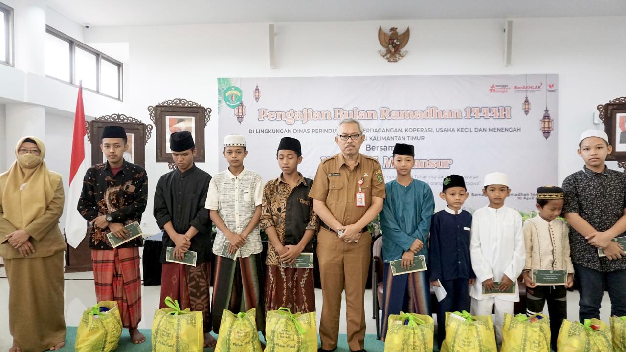 Disperindagkop UKM Kaltim Gelar Pengajian Bulan Ramadhan 1444H