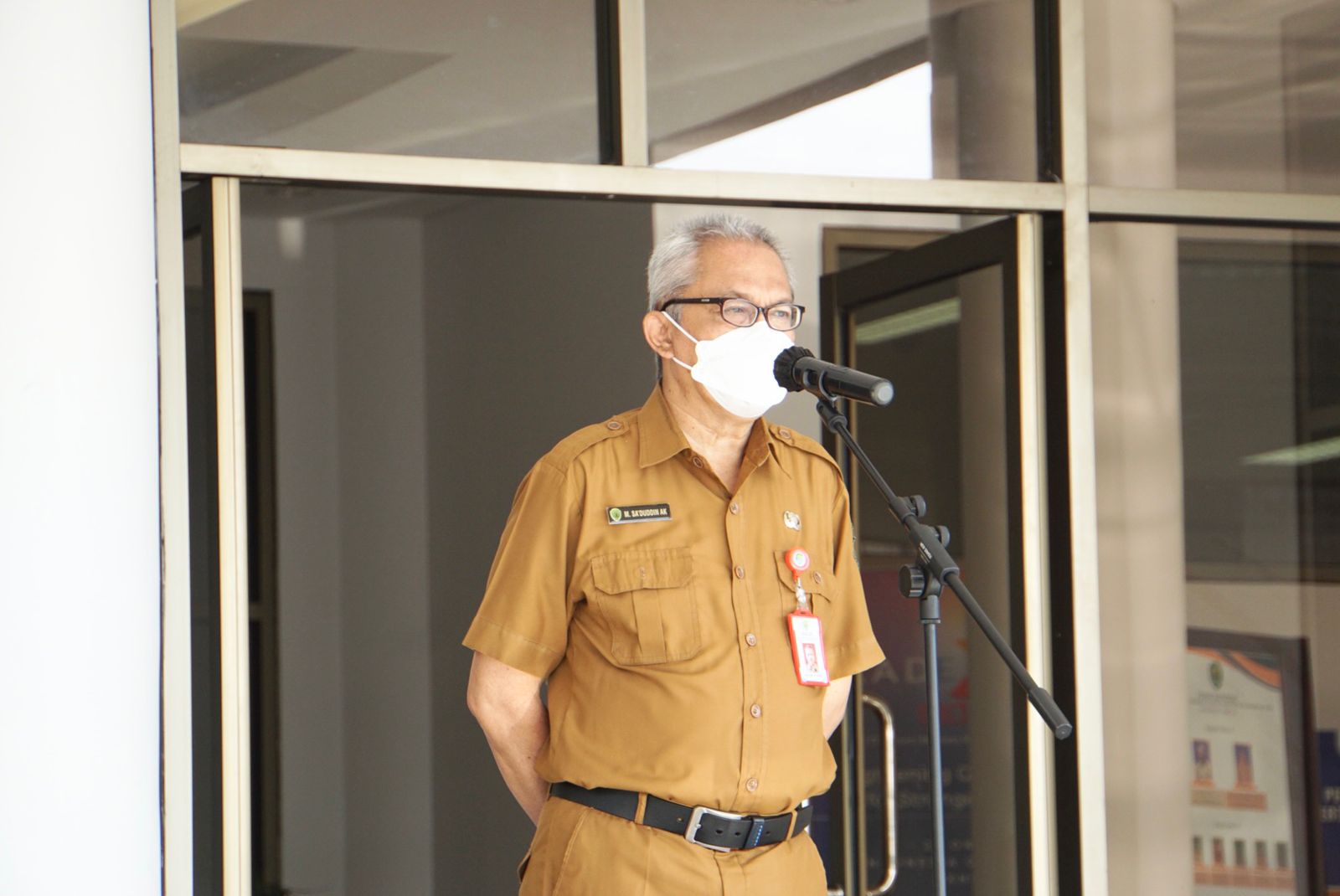 Apel Pagi di Lingkungan Dinas Perindagkop UKM Kaltim