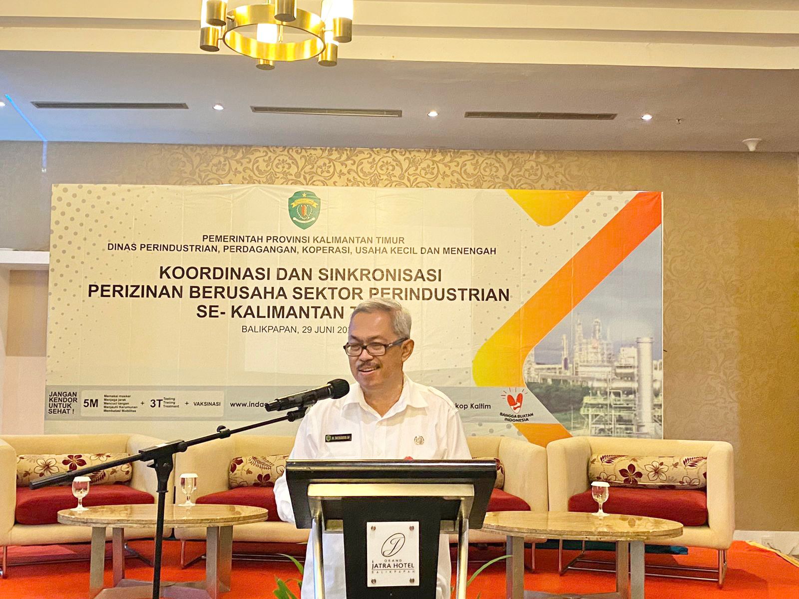 Koordinasi dan Sinkronisasi Perizinan Berusaha Sektor Perindustrian Se - Kalimantan Timur