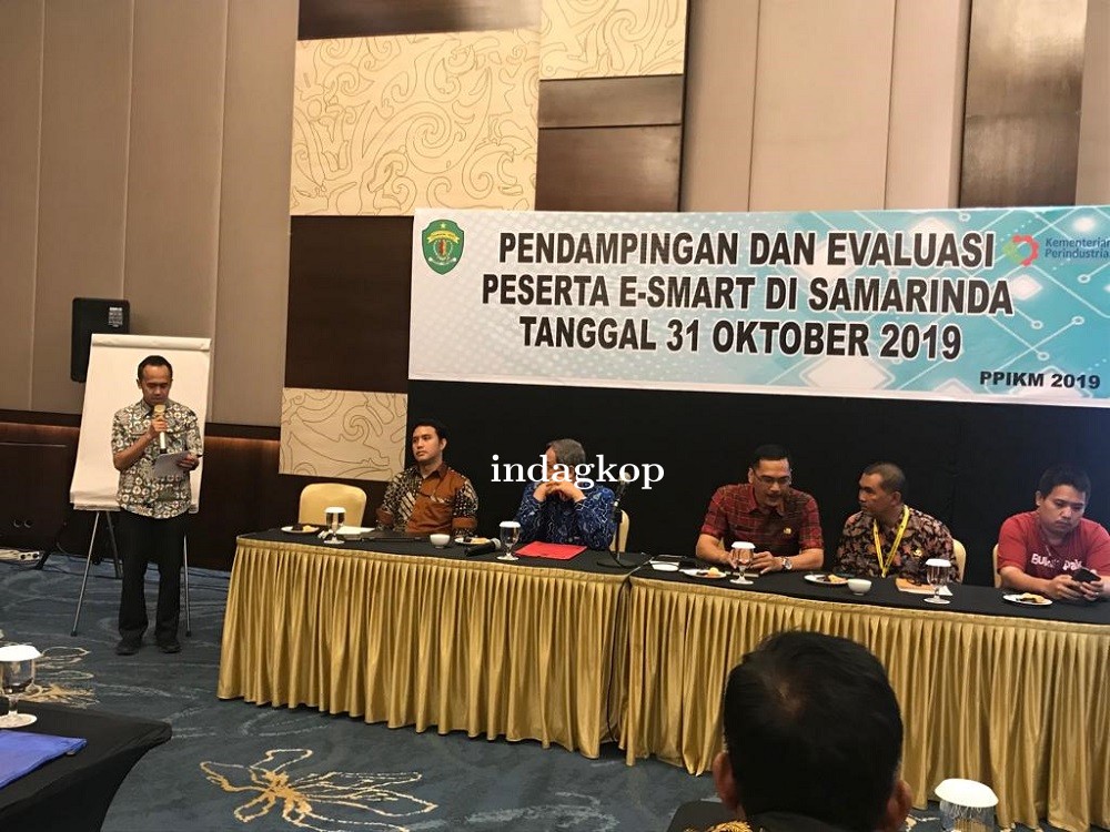 PENDAMPINGAN EVALUASI PESERTA E-SMART