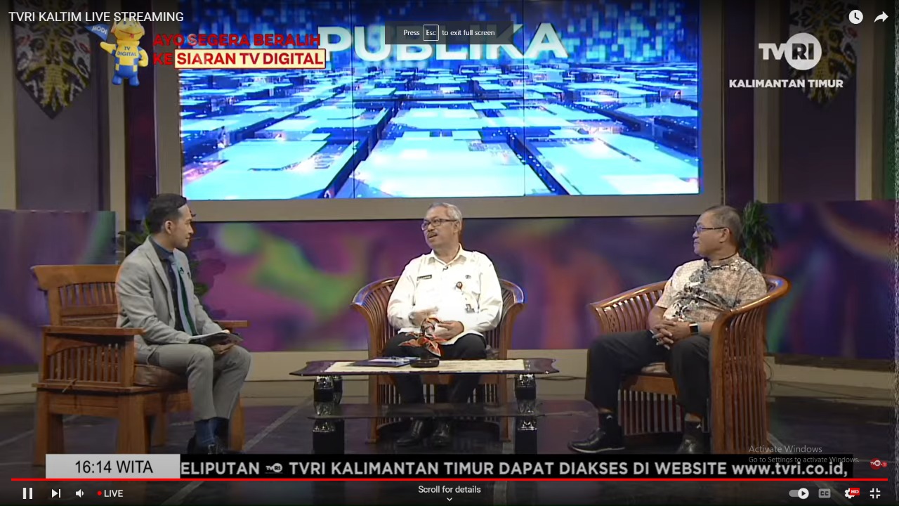 Dialog Publika TVRI Kaltim : Koperasi Dalam Pemulihan Ekonomi Kaltim