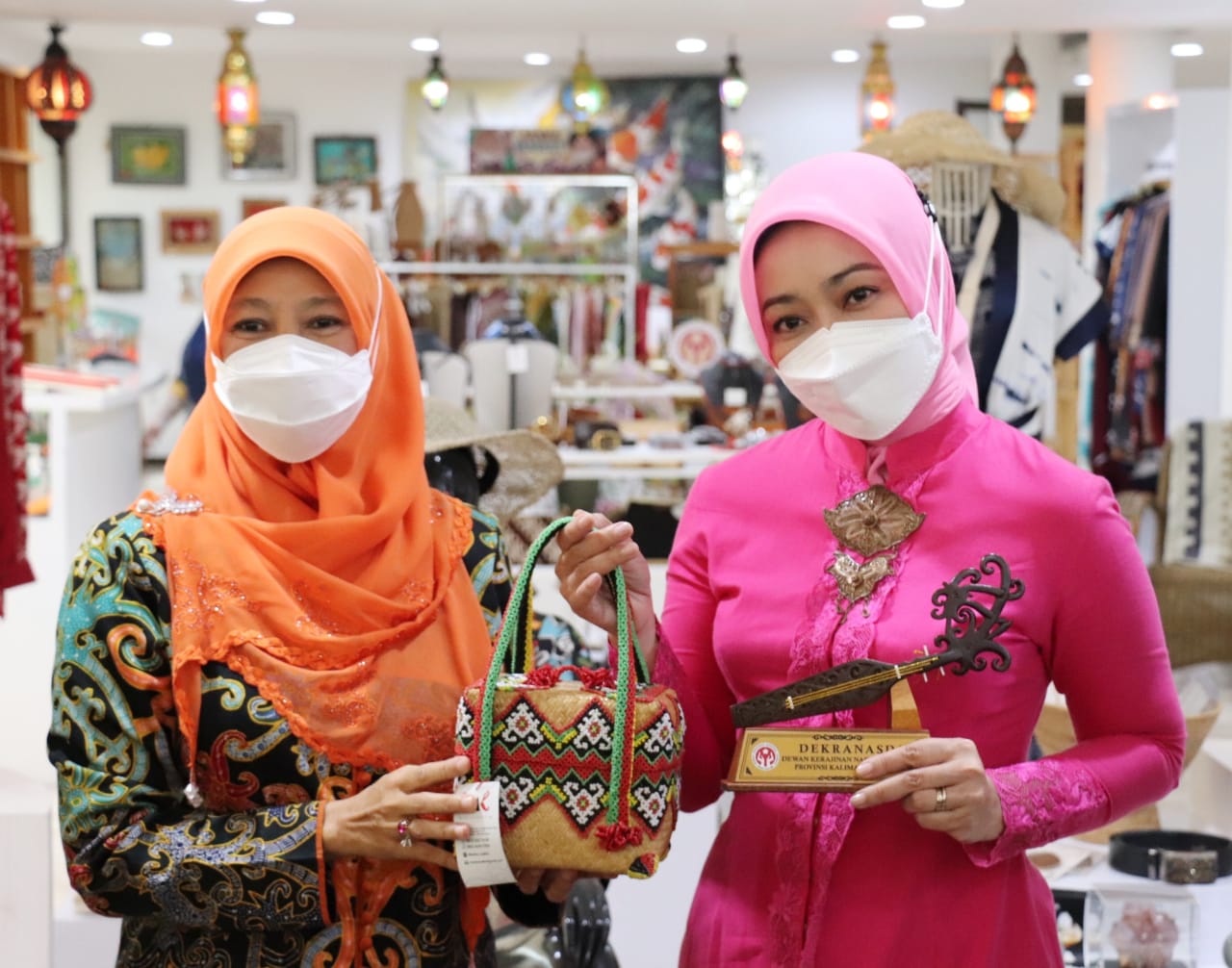 Dekranasda Kaltim Timba Ilmu Ke Jawa Barat