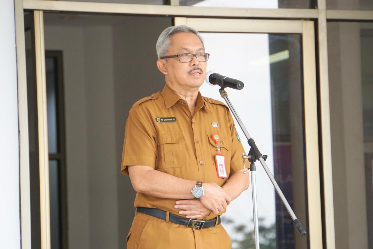 Apel Pagi di Lingkungan Dinas Perindagkop UKM Kaltim