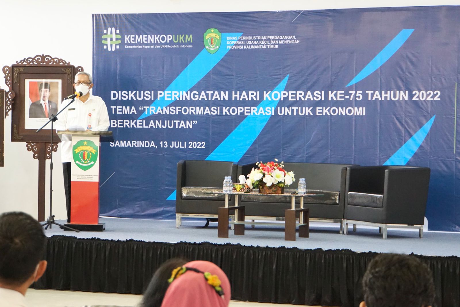 Diskusi Peringatan HARKOPNAS Ke - 75 “Transformasi Koperasi Untuk Ekonomi Berkelanjutan”