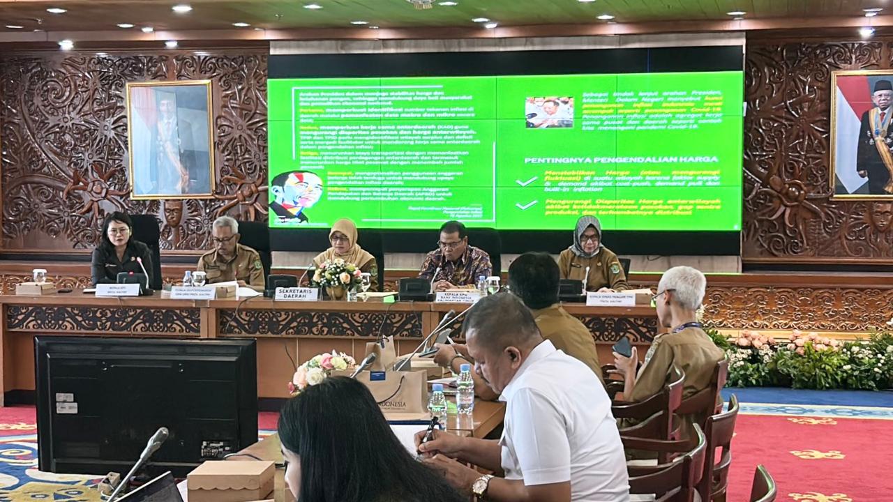 Sa’duddin Menjadi Narasumber High Level Meeting TPID