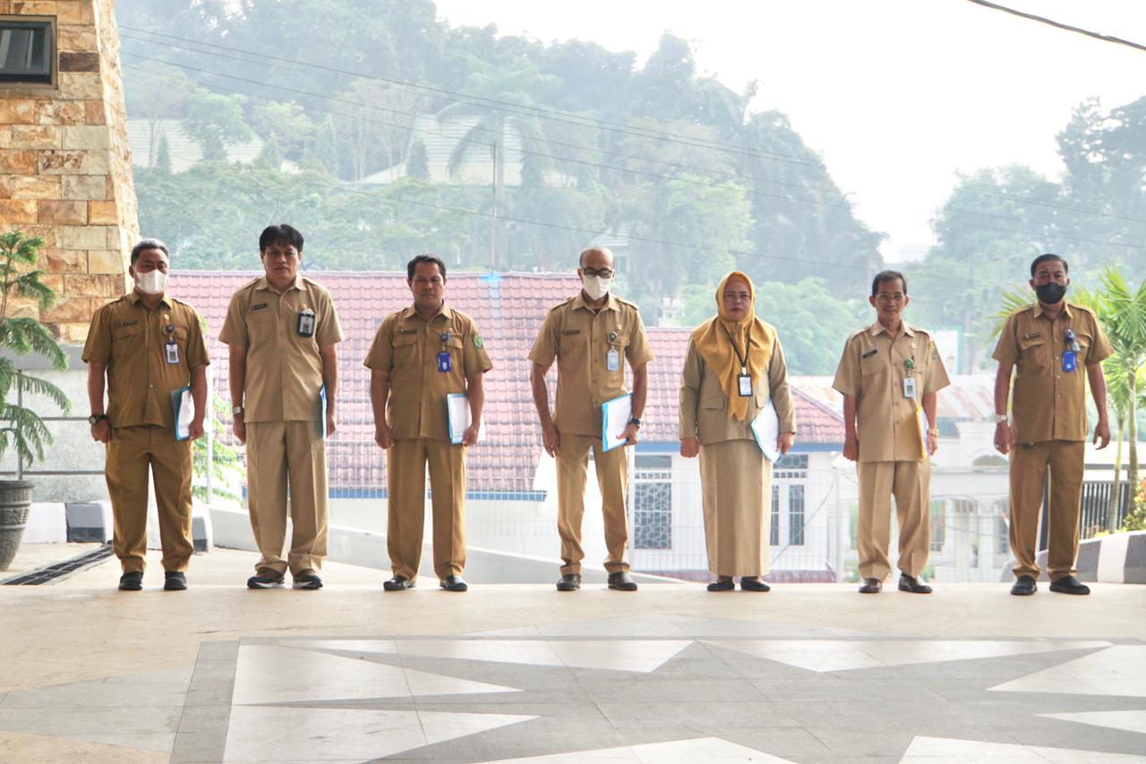 Apel Pagi di Lingkungan Dinas Perindagkop UKM Kaltim