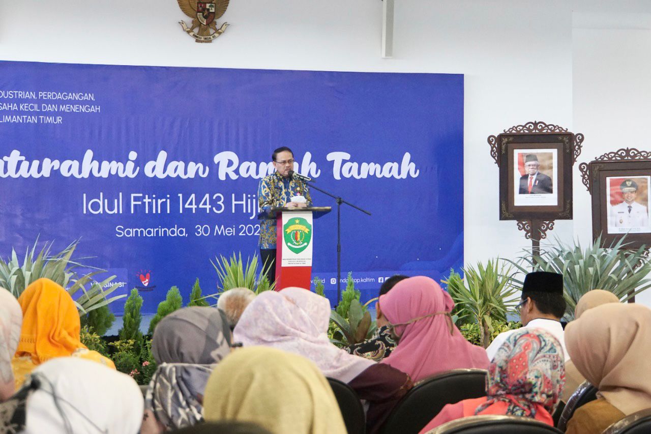 Disperindagkop UKM Kaltim Adakan Silaturahmi dan Ramah Tamah