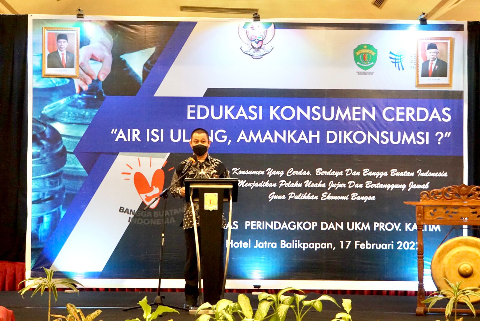 Plt. Asisten 1, Deni Sutrisno Buka Edukasi Konsumen Cerdas