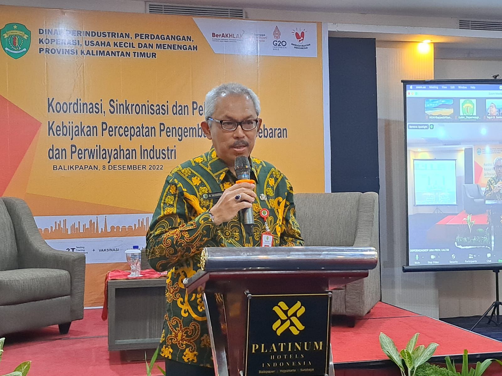 Sa’duddin : Sinergitas Yang Baik Percepat Pembentukan Kawasan Industri