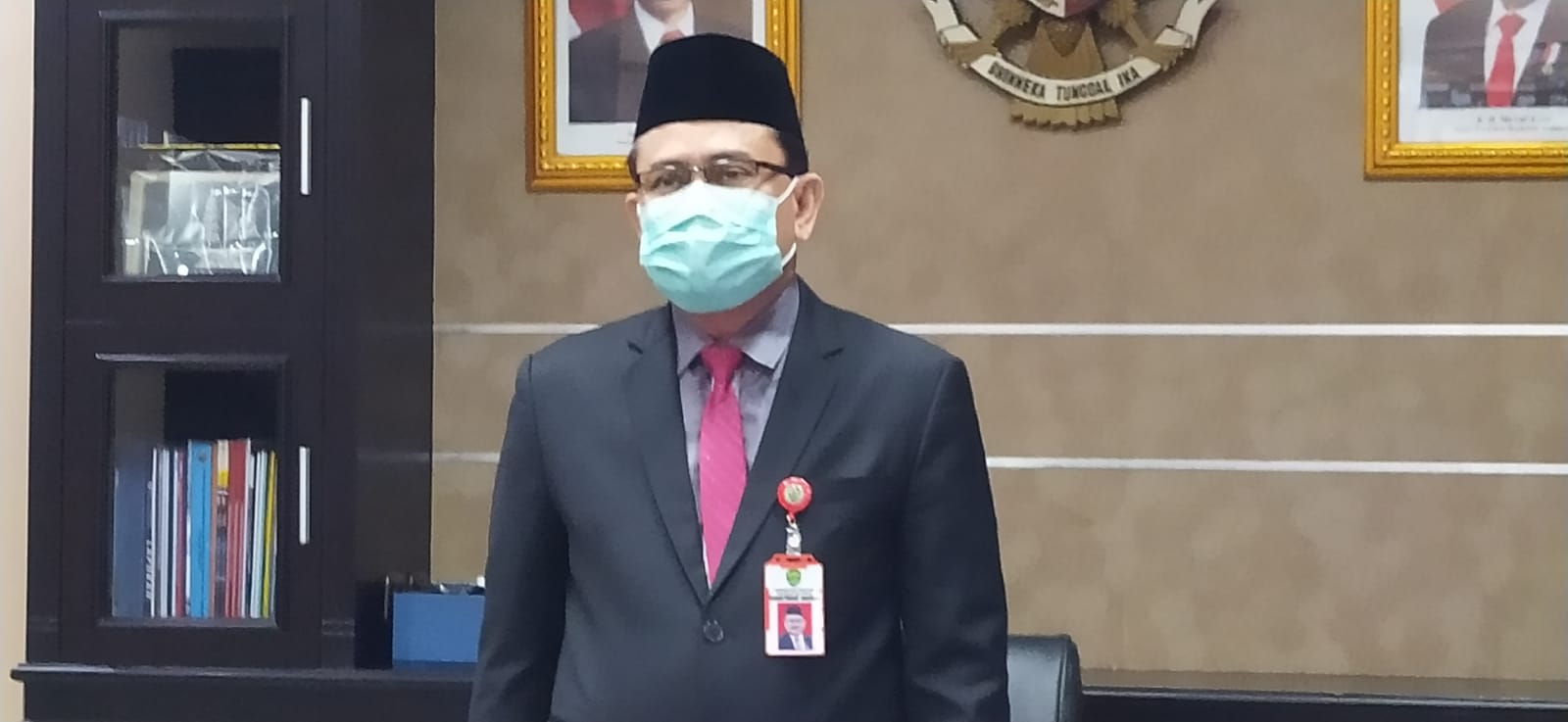 Roby Hadiri Upacara Penjabat Sekda Kaltim