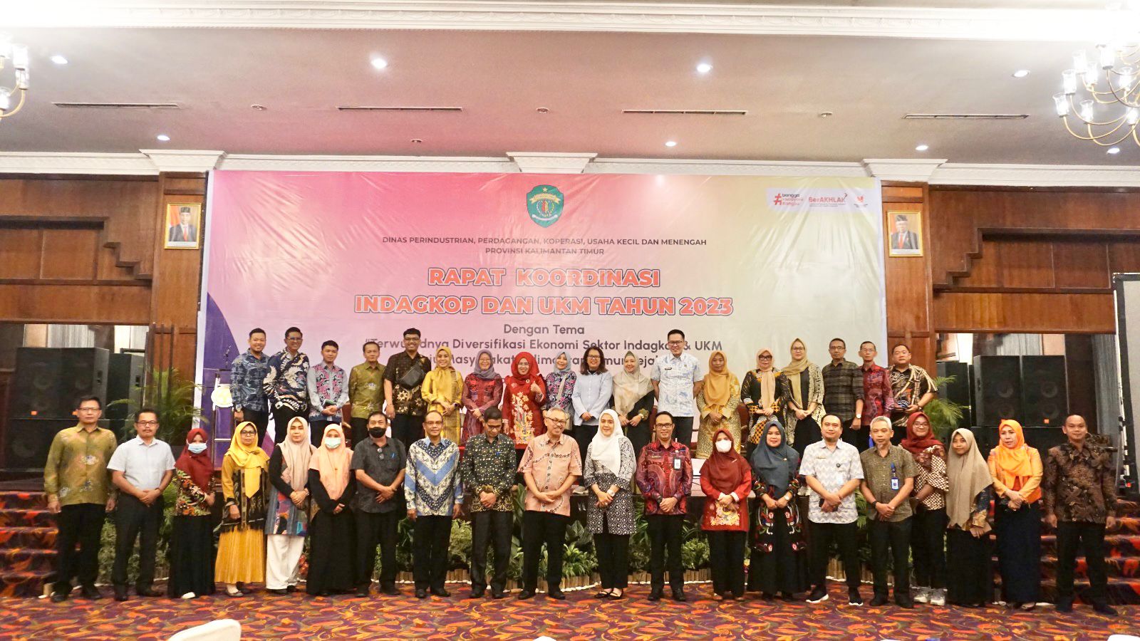 Rapat Koordinasi Indagkop dan UKM Tahun 2023 se-Kalimantan Timur