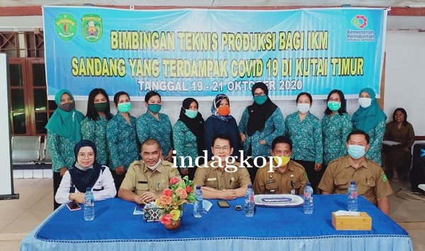 Bimtek Produksi Bagi IKM Sandang di Kutai Timur