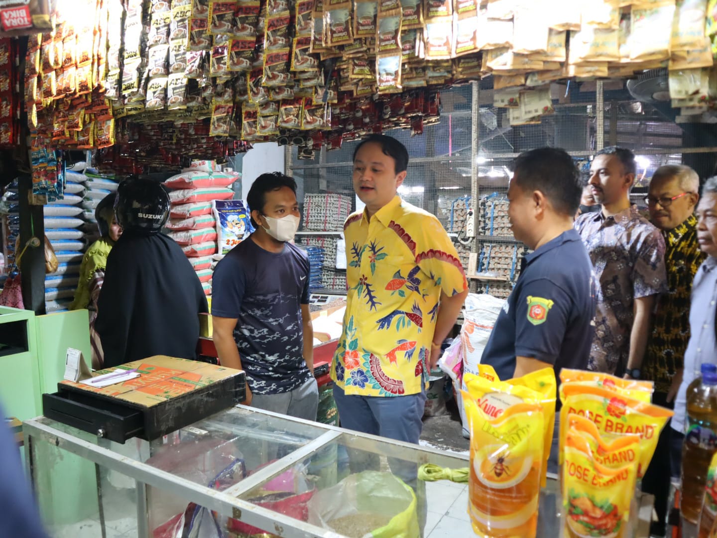 Wamendag RI Tinjau Bahan Kebutuhan Pokok di Pasar Segiri Samarinda