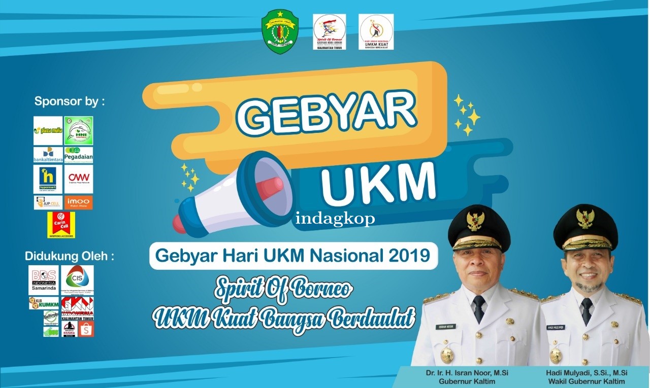 Hadirilah! 2-8 September 2019. Gebyar UKM dalam rangka Gebyar Hari UKM Nasional 2019