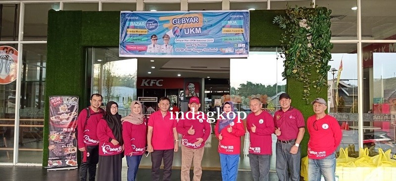 Kegiatan Jalan Sehat dalam rangka Gebyar Hari UKM Nasional 2019