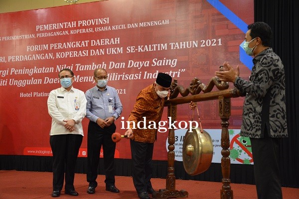 Isran Noor Buka FPD Indagkop Kaltim