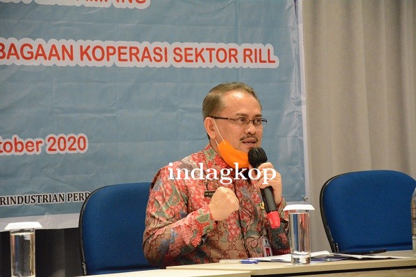 Pembukaan Bimtek Penguatan Kelembagaan Koperasi Sektor Riil dan Capacity Building Tenaga Pendamping