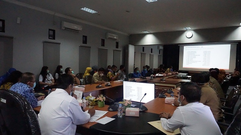 Rapat Monitoring dan Evaluasi BPUM