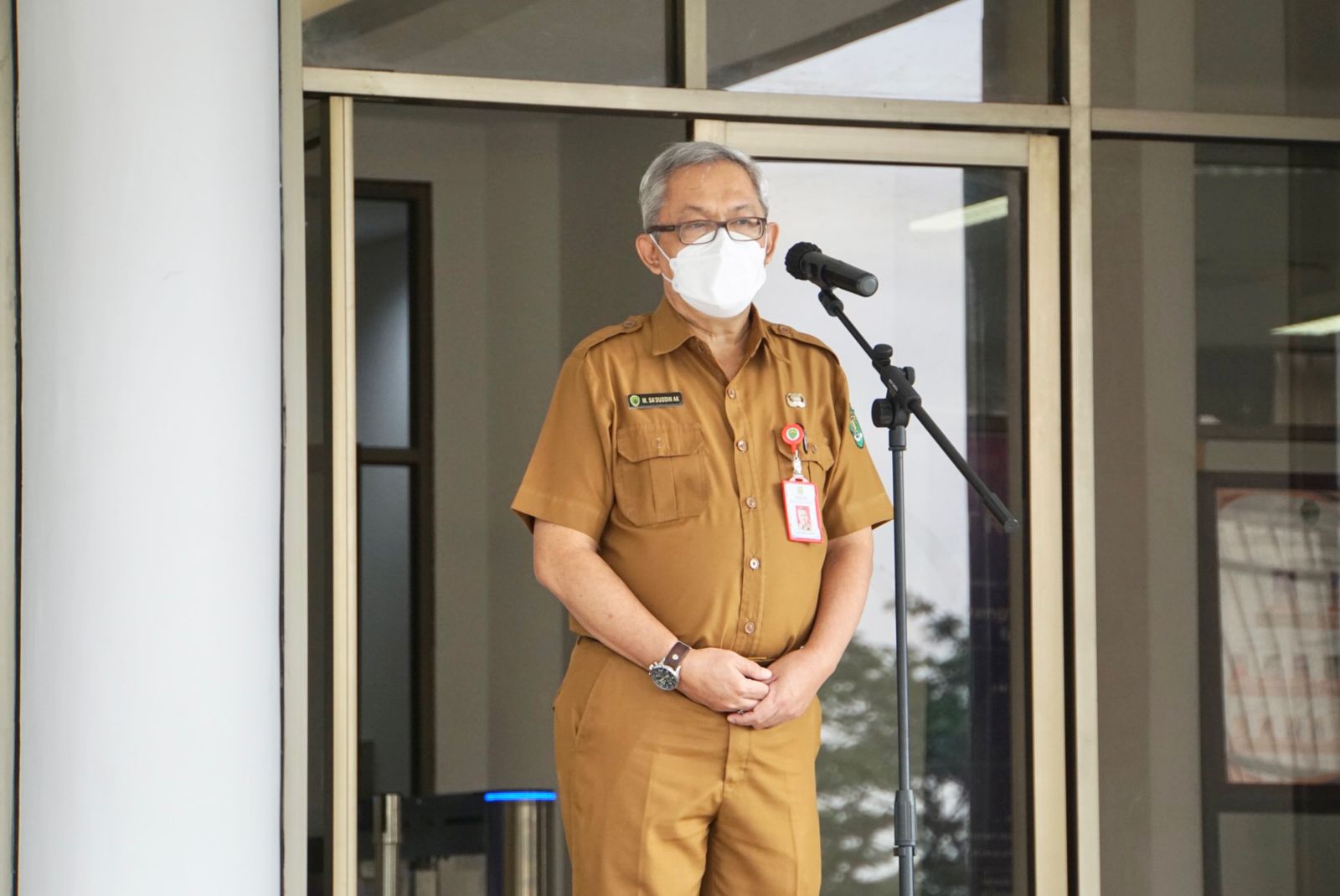 Apel Pagi di Lingkungan Dinas Perindagkop UKM Kaltim