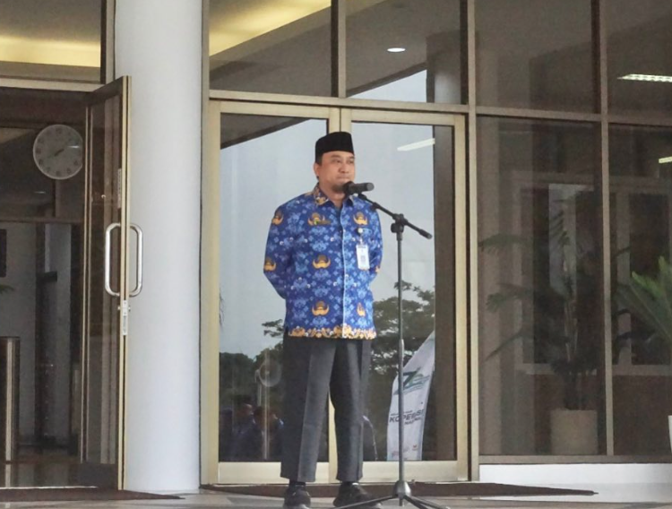 Apel Pagi di Lingkungan Dinas Perindagkop UKM Kaltim