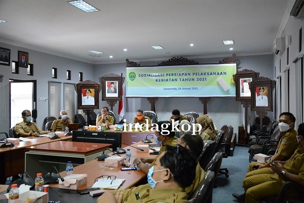 Sosialisasi Persiapan Pelaksanaan Kegiatan Tahun 2021