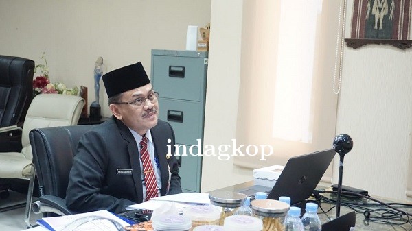 Kepala Dinas Perindagkop & UKM Prov. Kaltim menjadi Narasumber Webinar Nasional