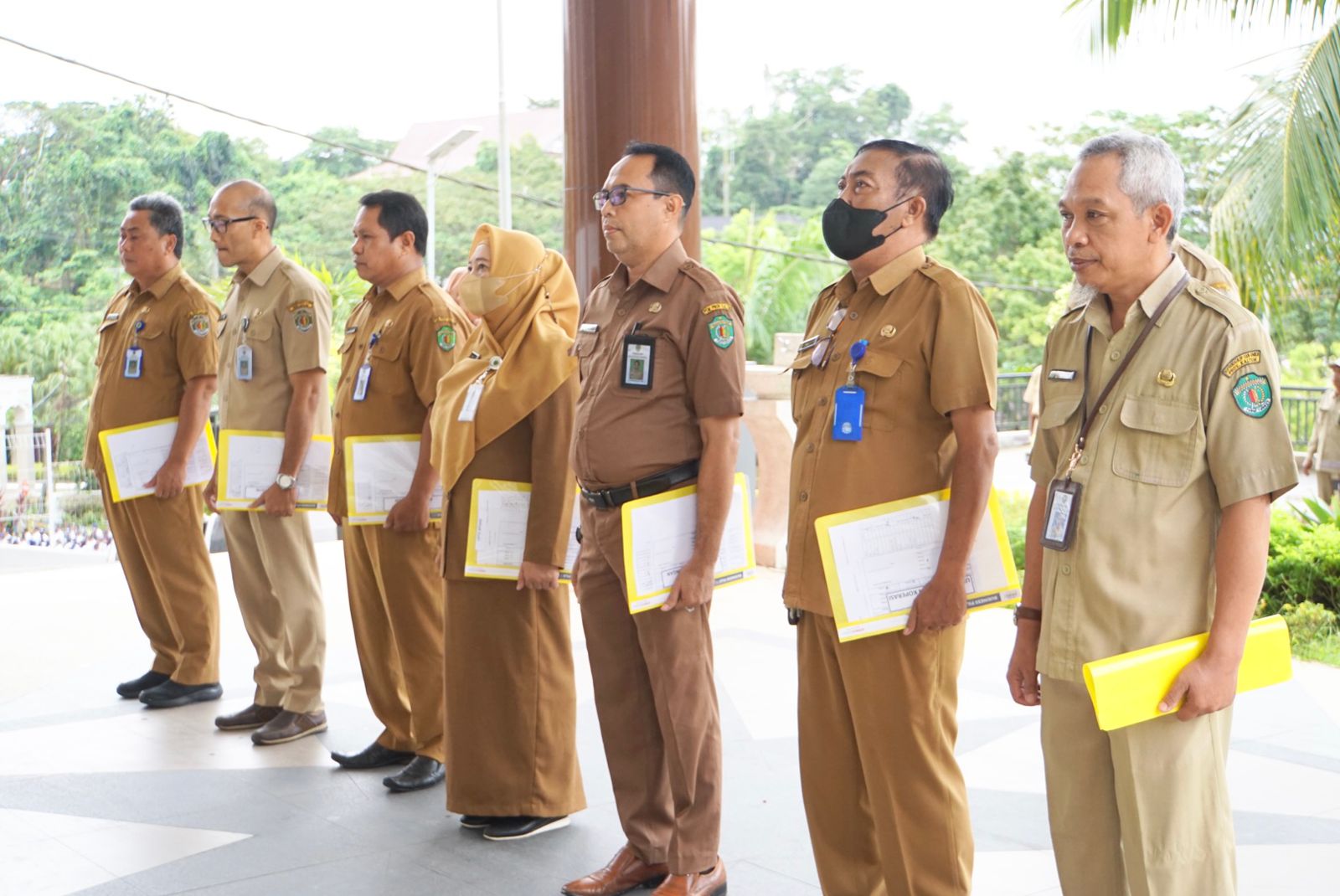 Apel Pagi di Lingkungan Dinas Perindagkop UKM Kaltim